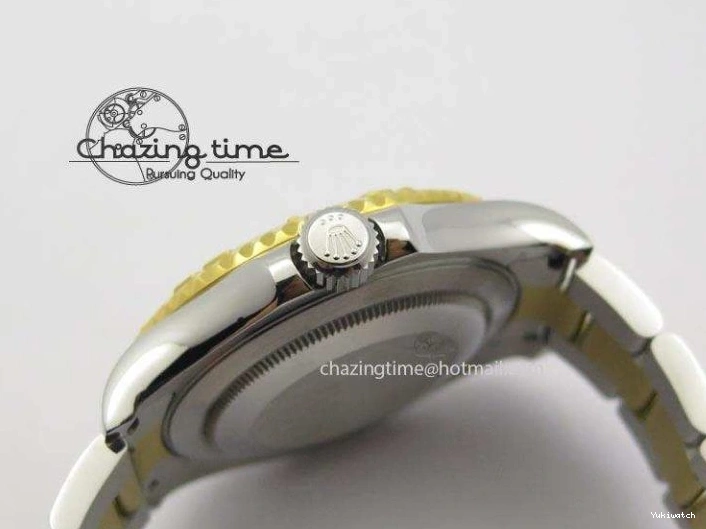 Yacht-Master Edition 116622 SS Bracelet YG Blue Best Dial JF A2836 On 0115